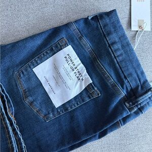 Good American Dark Blue Bootcut Jeans